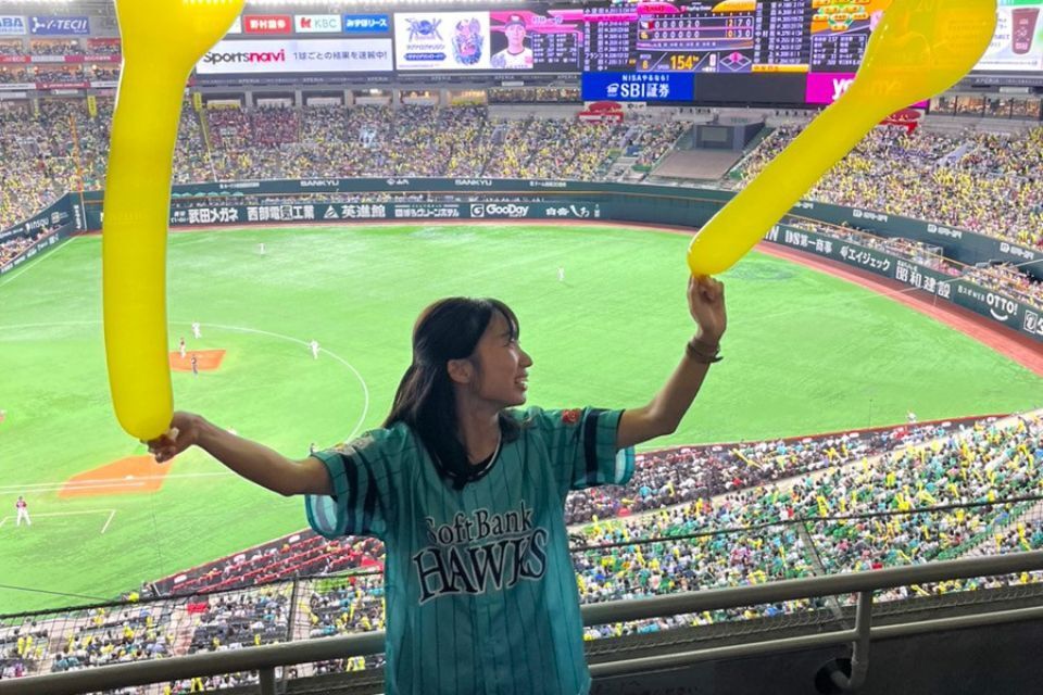 福岡PayPayドーム野球観戦の風景