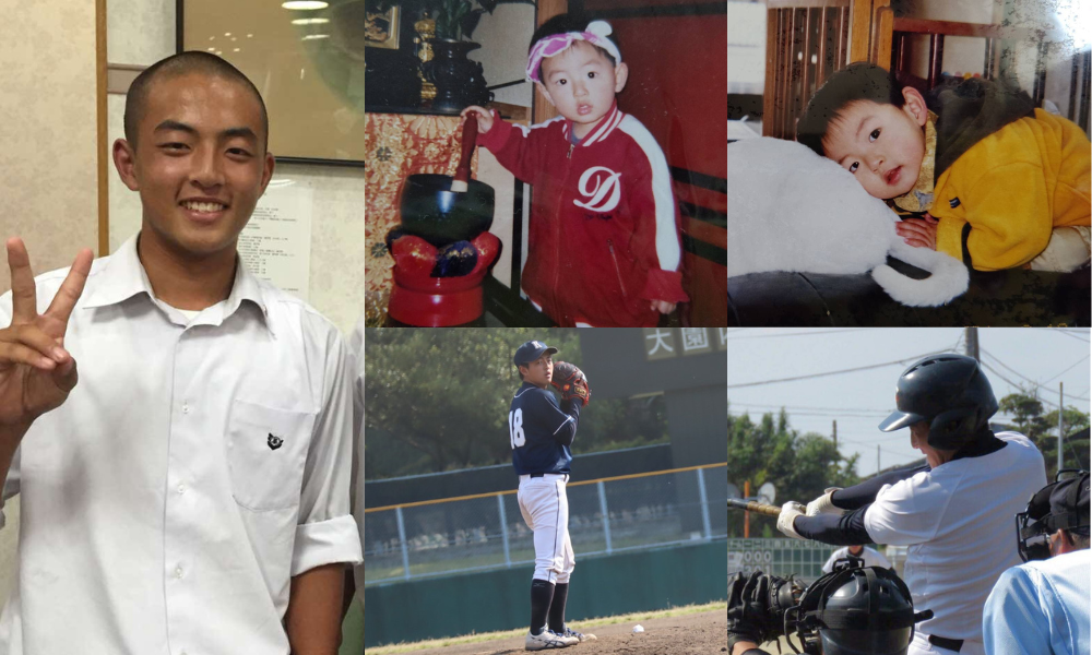 幼少期から大学まで野球に全力を注いできました!